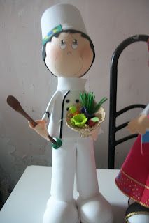 Boneco gigante(cozinheiro)